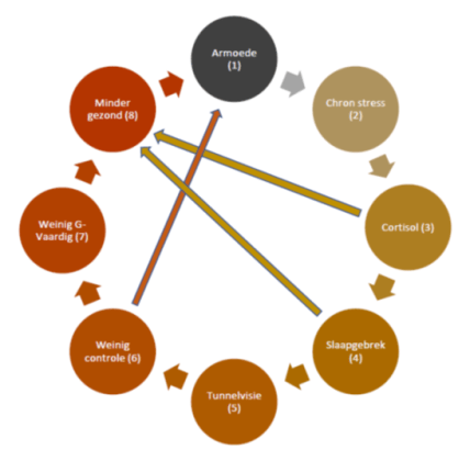 model armoede-stress-gezondheid